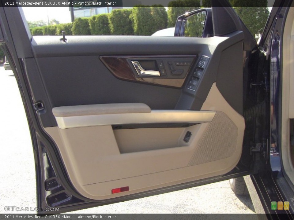 Almond/Black Interior Door Panel for the 2011 Mercedes-Benz GLK 350 4Matic #55117920
