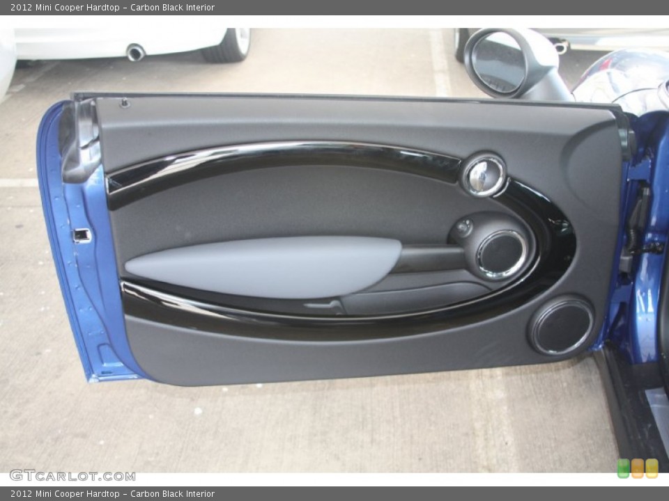 Carbon Black Interior Door Panel for the 2012 Mini Cooper Hardtop #55119825