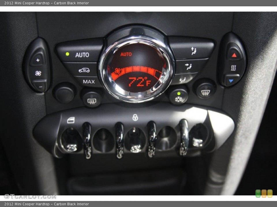 Carbon Black Interior Controls for the 2012 Mini Cooper Hardtop #55119867