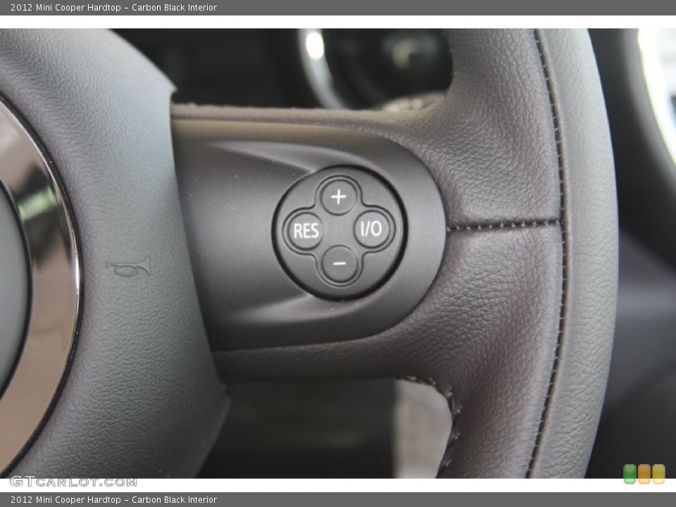 Carbon Black Interior Controls for the 2012 Mini Cooper Hardtop #55119912