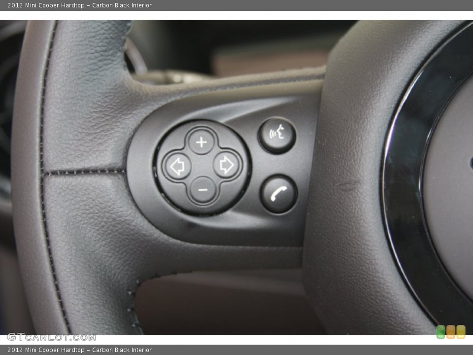Carbon Black Interior Controls for the 2012 Mini Cooper Hardtop #55119918