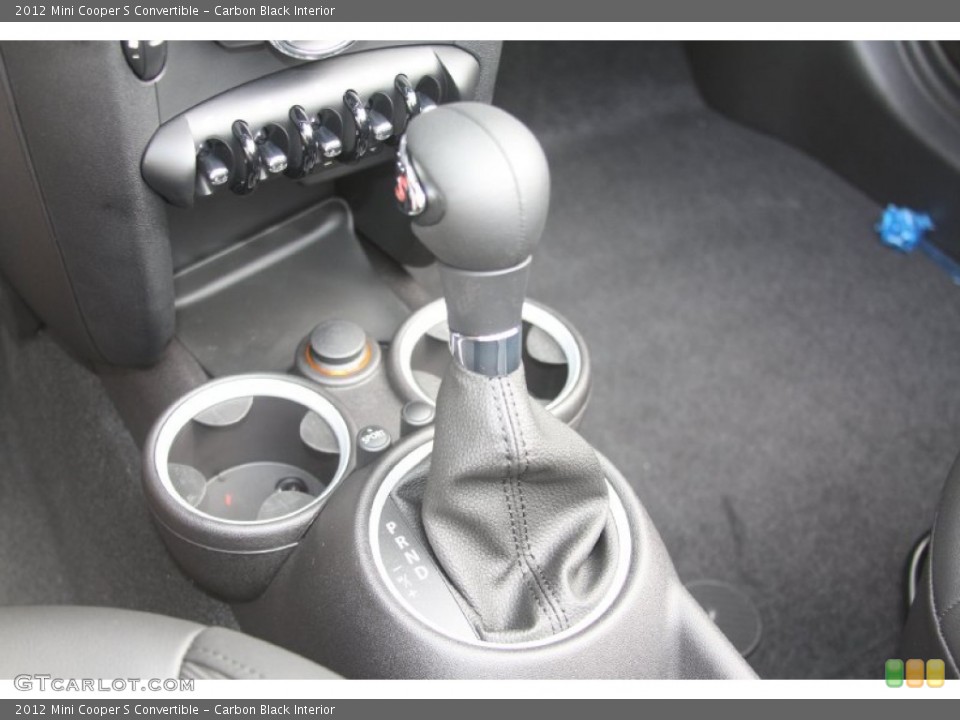 Carbon Black Interior Transmission for the 2012 Mini Cooper S Convertible #55120125