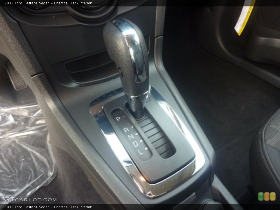 Charcoal Black Interior Transmission for the 2012 Ford Fiesta SE Sedan #55128726