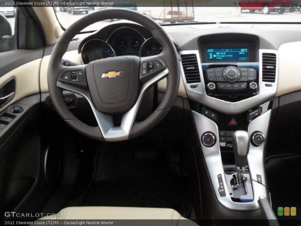 Cocoa/Light Neutral Interior Dashboard for the 2012 Chevrolet Cruze LTZ/RS #55130373