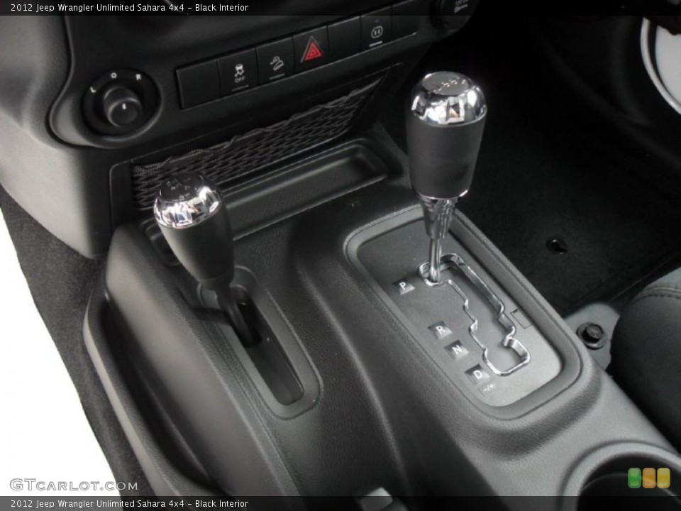 Black Interior Transmission for the 2012 Jeep Wrangler Unlimited Sahara 4x4 #55132059