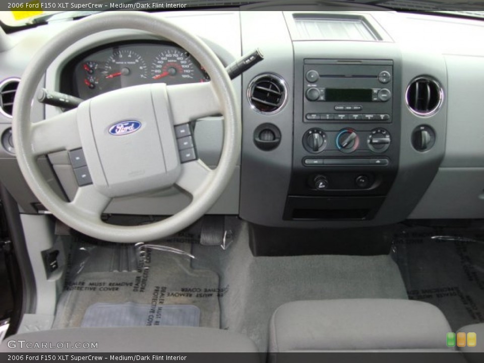 Medium/Dark Flint Interior Dashboard for the 2006 Ford F150 XLT SuperCrew #55132095