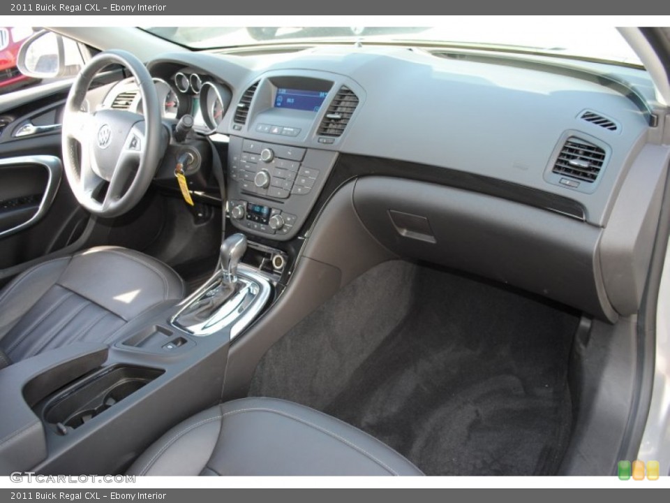 Ebony Interior Dashboard for the 2011 Buick Regal CXL #55133028