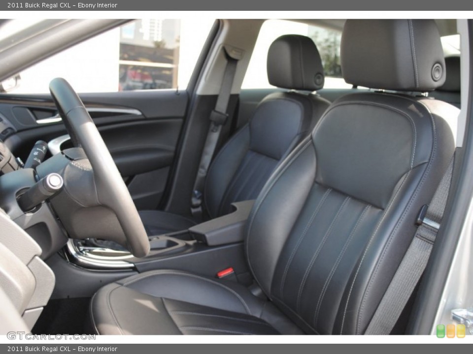 Ebony Interior Photo for the 2011 Buick Regal CXL #55133052