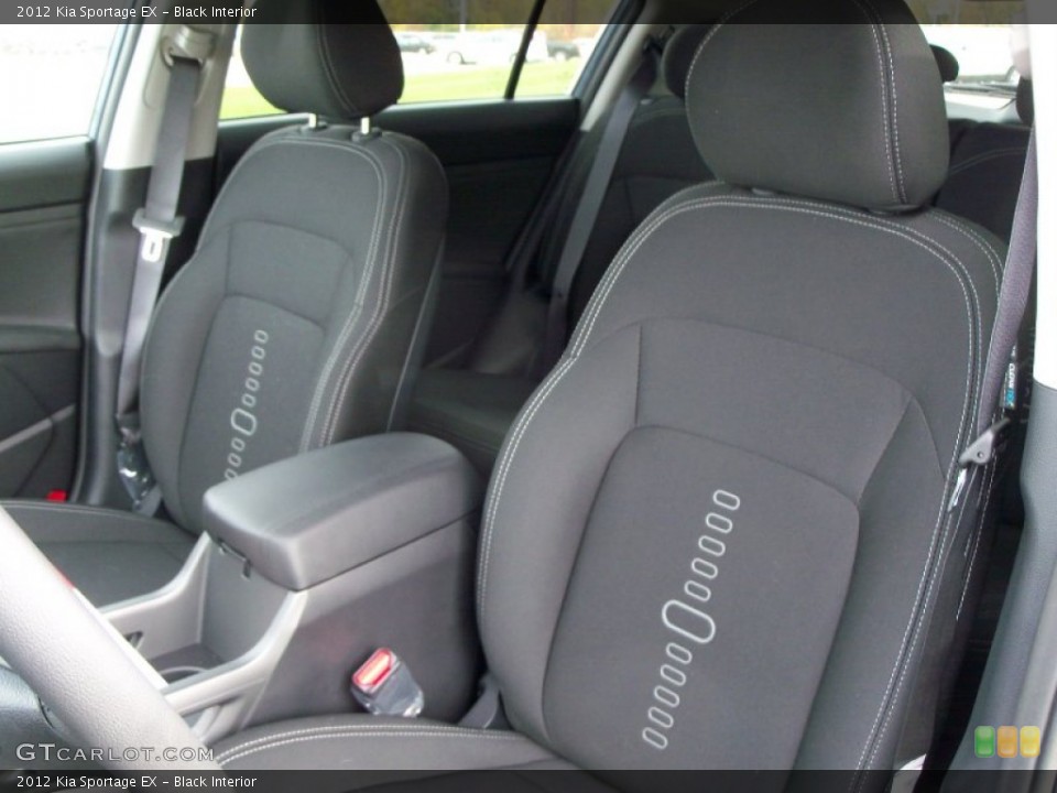 Black Interior Photo for the 2012 Kia Sportage EX #55134610