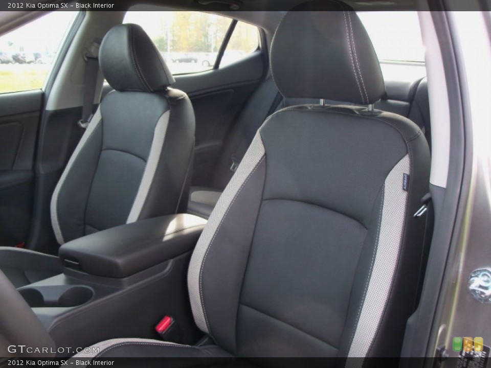 Black Interior Photo for the 2012 Kia Optima SX #55134868