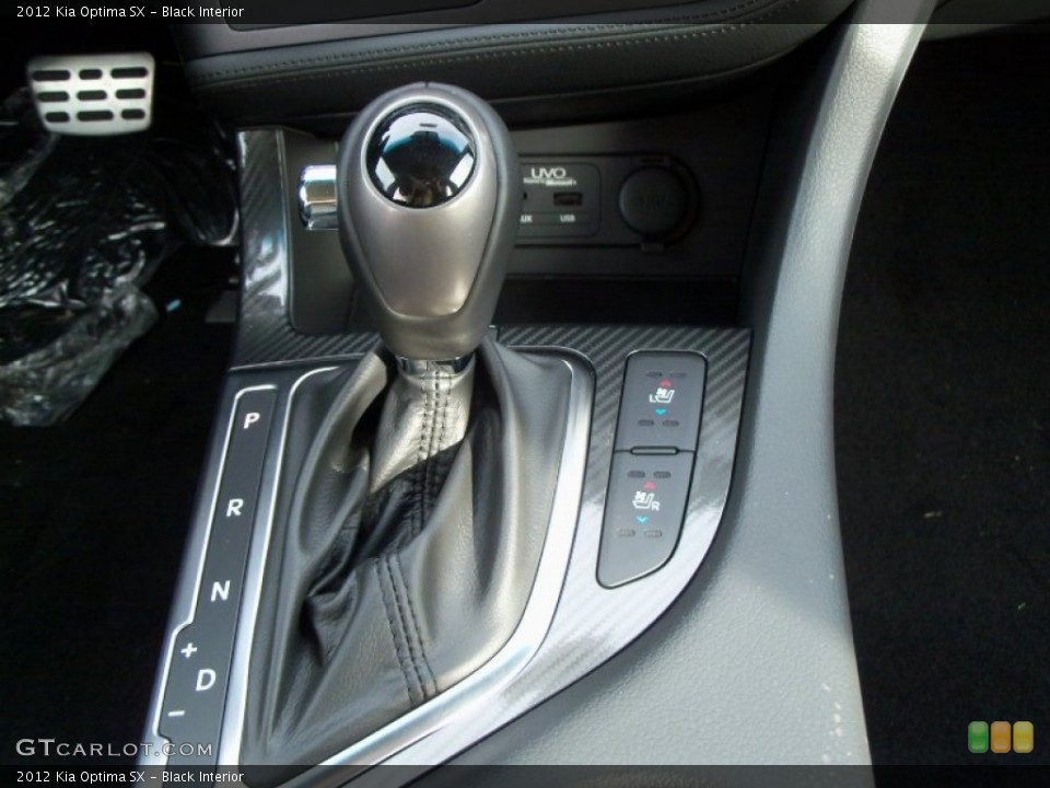Black Interior Transmission for the 2012 Kia Optima SX #55134886