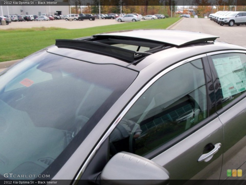 Black Interior Sunroof for the 2012 Kia Optima SX #55134943