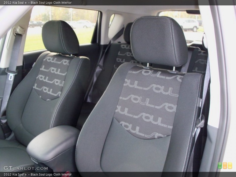 Black Soul Logo Cloth Interior Photo for the 2012 Kia Soul + #55135384