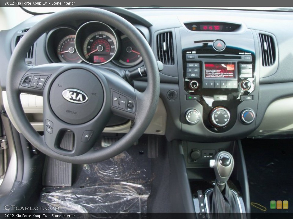 Stone Interior Dashboard for the 2012 Kia Forte Koup EX #55135583