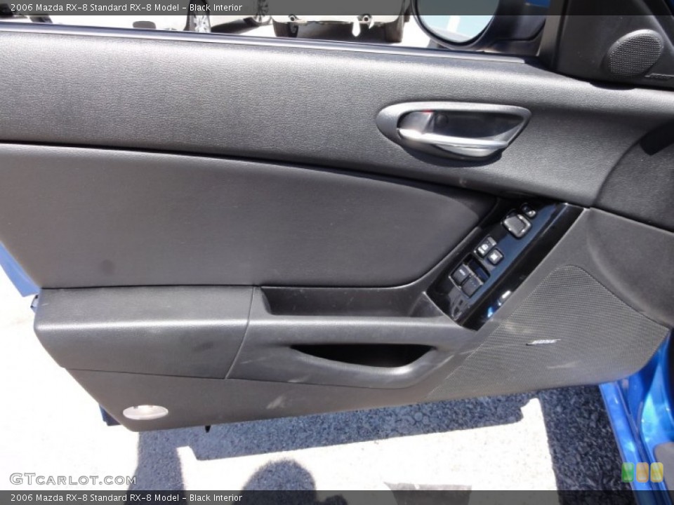 Black Interior Door Panel for the 2006 Mazda RX-8  #55135987