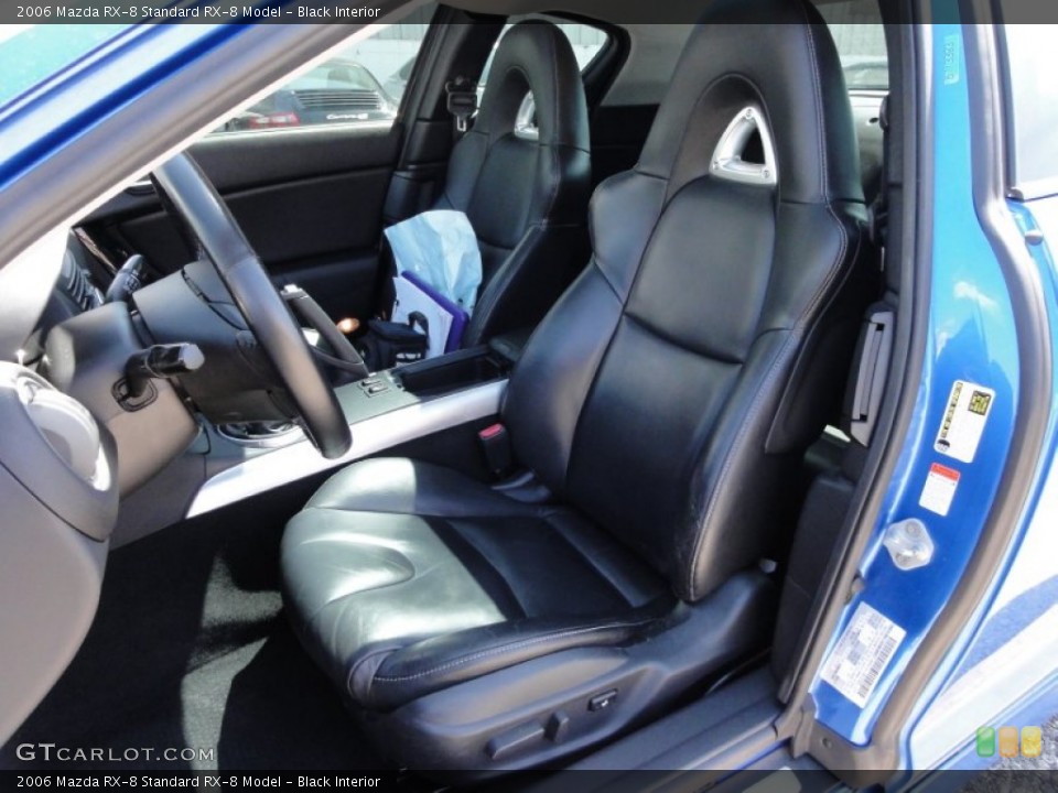 Black Interior Photo for the 2006 Mazda RX-8  #55135996