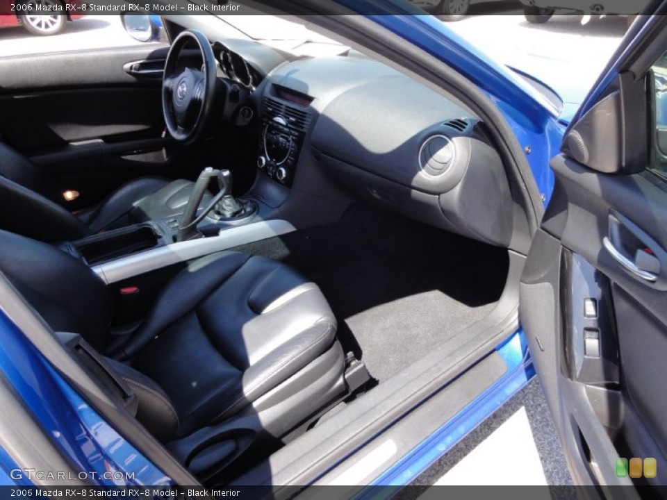 Black Interior Photo for the 2006 Mazda RX-8  #55135999