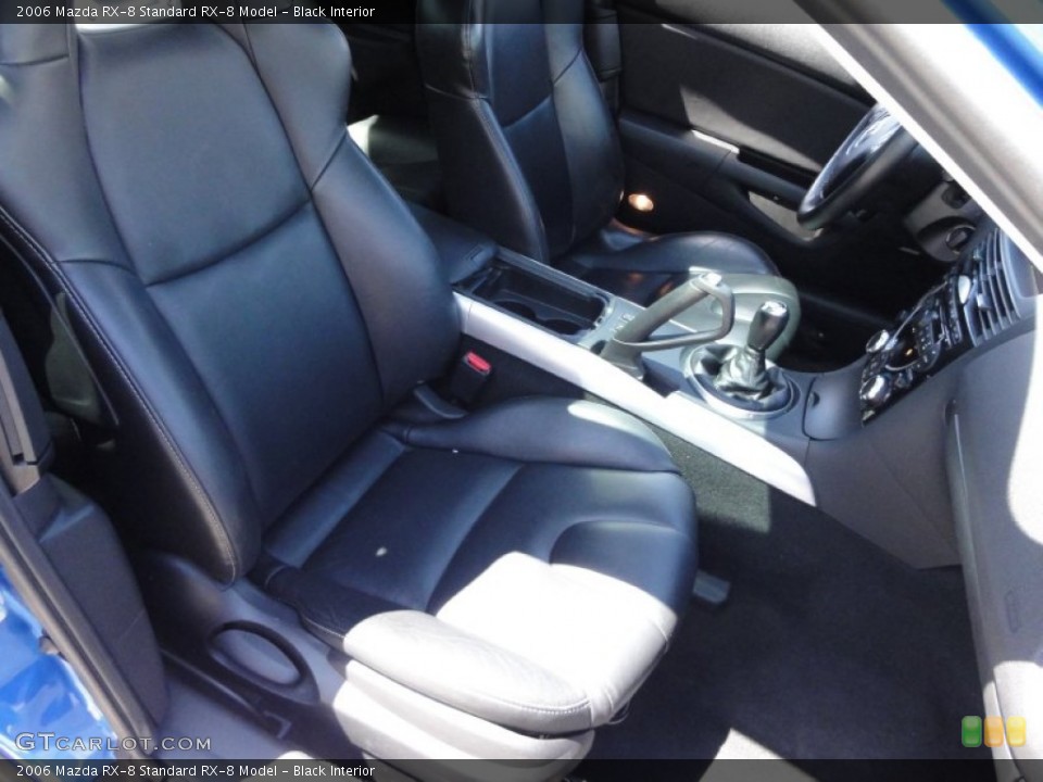 Black Interior Photo for the 2006 Mazda RX-8  #55136008