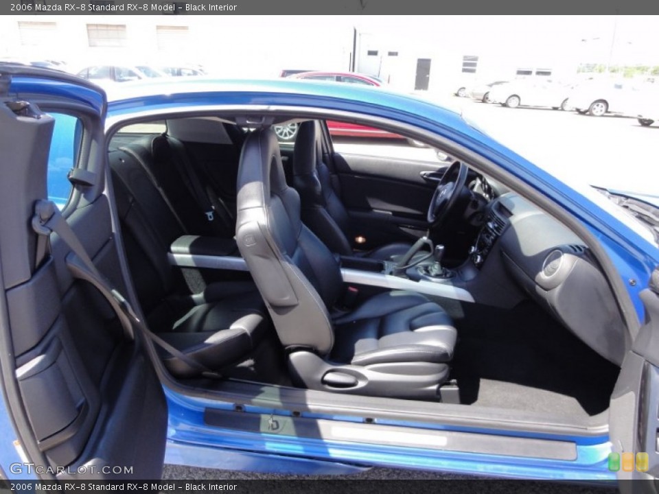 Black Interior Photo for the 2006 Mazda RX-8  #55136023