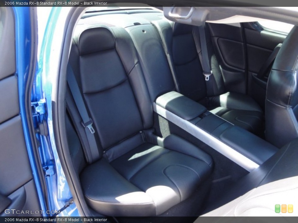 Black Interior Photo for the 2006 Mazda RX-8  #55136026