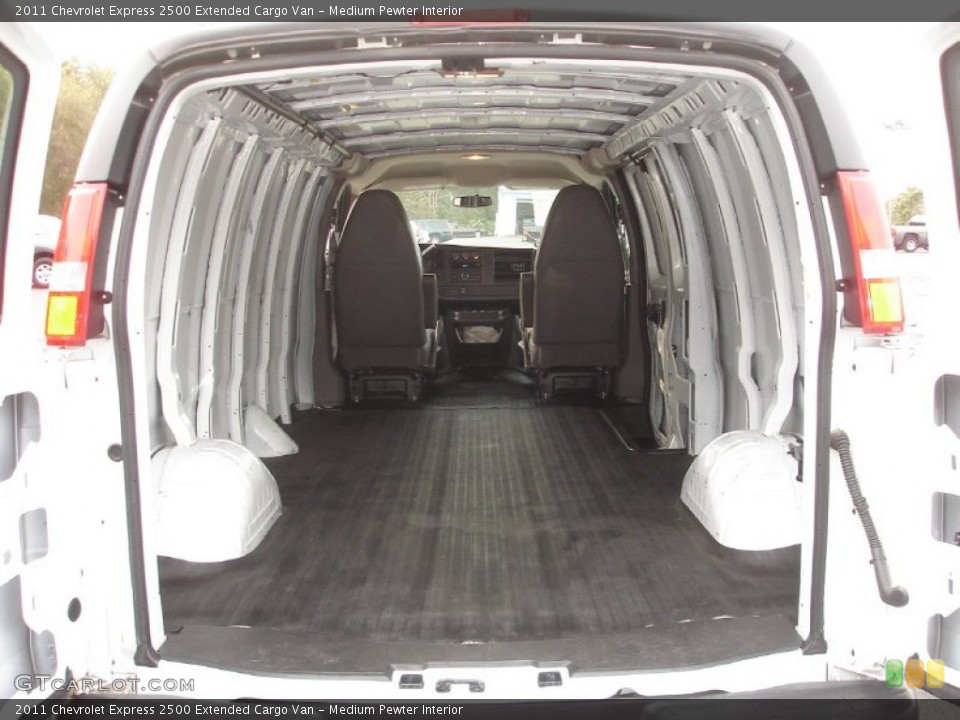 Medium Pewter Interior Trunk for the 2011 Chevrolet Express 2500 Extended Cargo Van #55136366