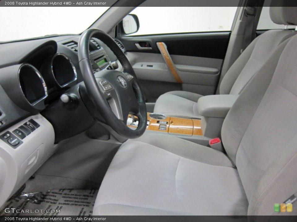 Ash Gray Interior Photo for the 2008 Toyota Highlander Hybrid 4WD #55137416