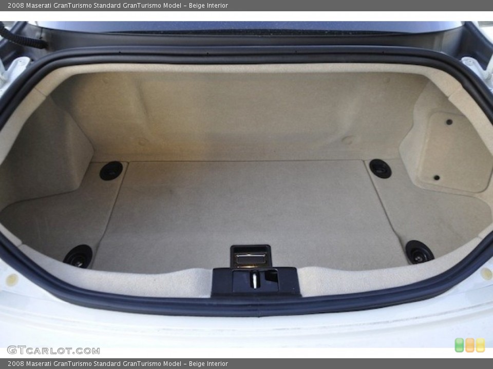 Beige Interior Trunk for the 2008 Maserati GranTurismo  #55137446