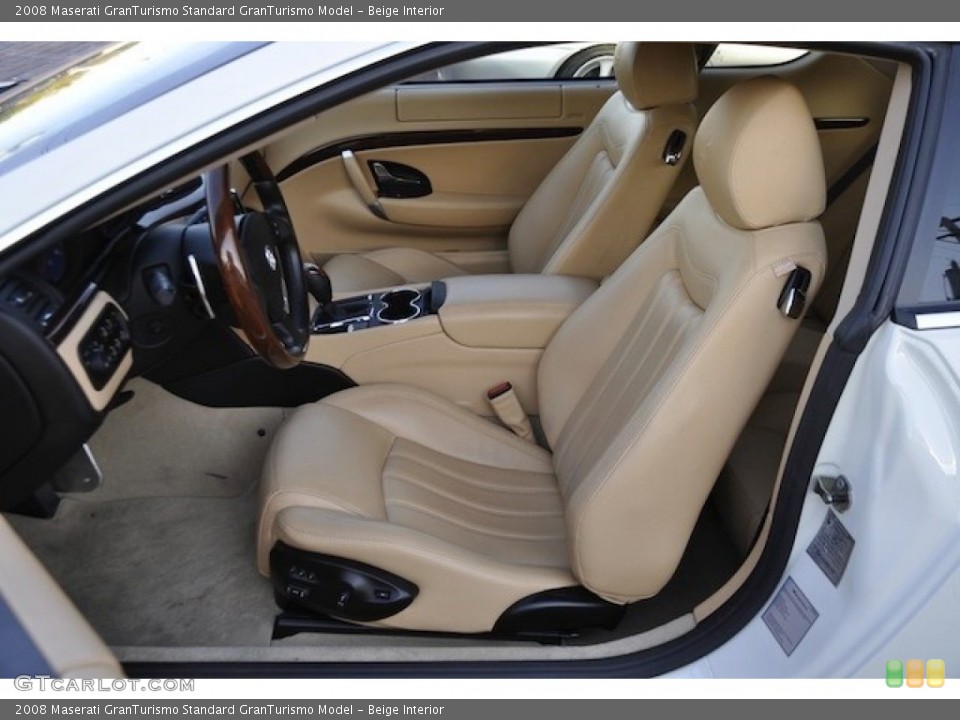 Beige Interior Photo for the 2008 Maserati GranTurismo  #55137458