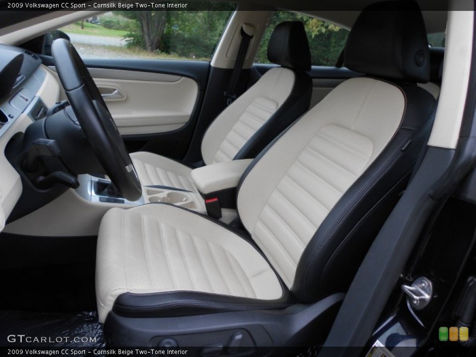 Cornsilk Beige Two-Tone Interior Photo for the 2009 Volkswagen CC Sport #55139255