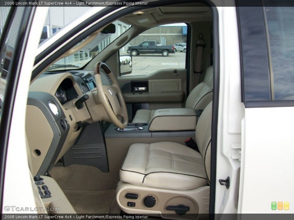 Light Parchment/Espresso Piping Interior Photo for the 2008 Lincoln Mark LT SuperCrew 4x4 #55139377