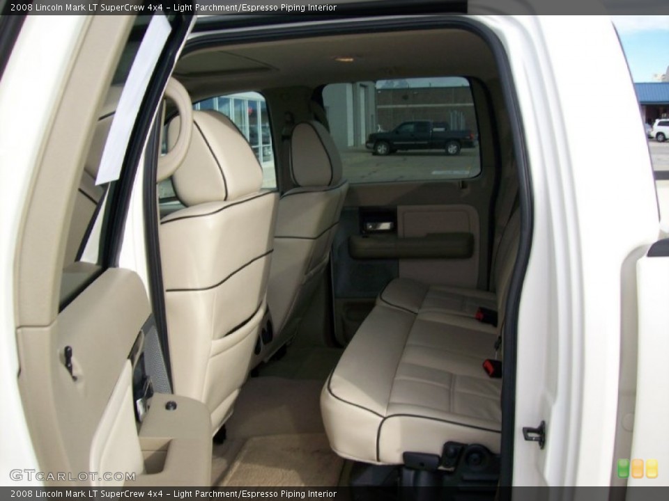 Light Parchment/Espresso Piping Interior Photo for the 2008 Lincoln Mark LT SuperCrew 4x4 #55139465