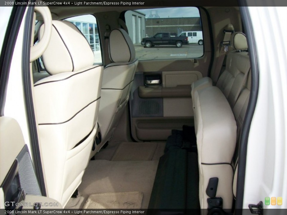 Light Parchment/Espresso Piping Interior Photo for the 2008 Lincoln Mark LT SuperCrew 4x4 #55139471