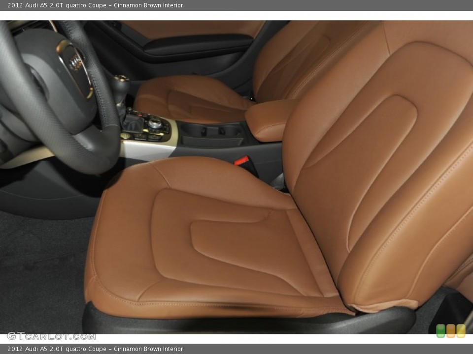Cinnamon Brown Interior Photo for the 2012 Audi A5 2.0T quattro Coupe #55142954