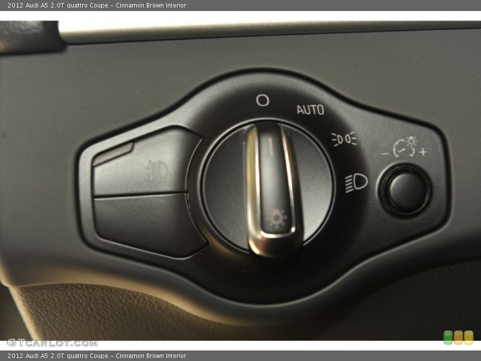 Cinnamon Brown Interior Controls for the 2012 Audi A5 2.0T quattro Coupe #55143152