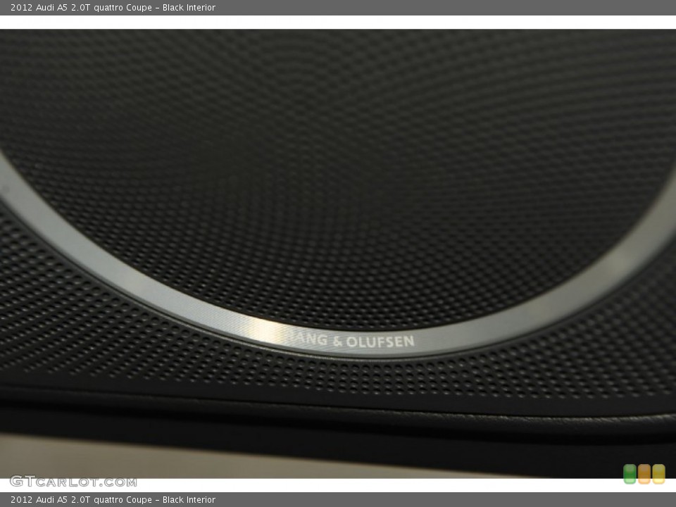 Black Interior Audio System for the 2012 Audi A5 2.0T quattro Coupe #55143866