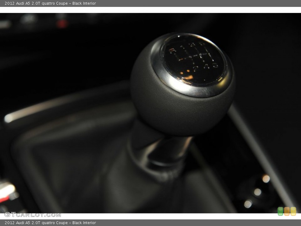 Black Interior Transmission for the 2012 Audi A5 2.0T quattro Coupe #55144094