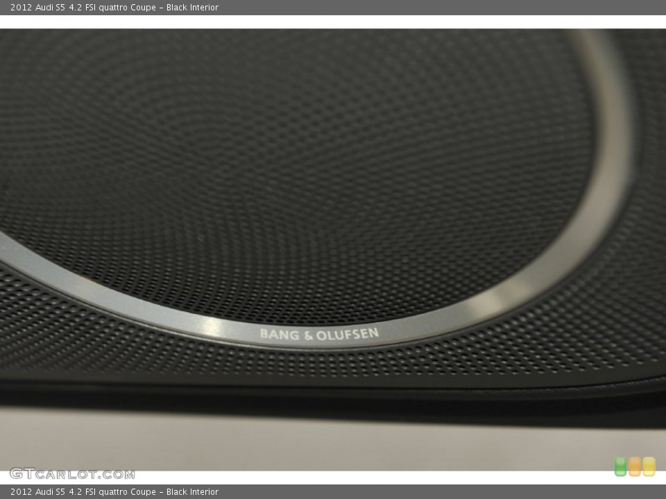 Black Interior Audio System for the 2012 Audi S5 4.2 FSI quattro Coupe #55144349
