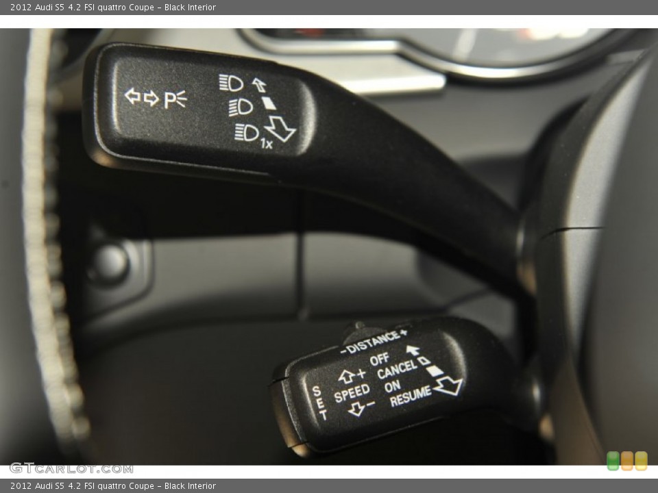 Black Interior Controls for the 2012 Audi S5 4.2 FSI quattro Coupe #55144565
