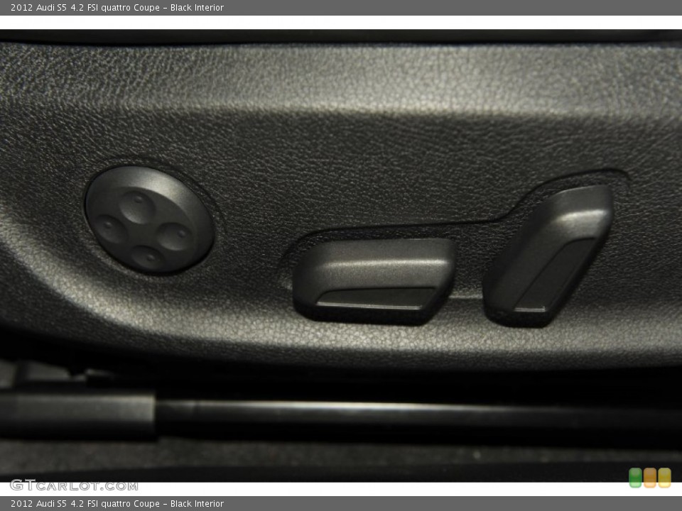 Black Interior Controls for the 2012 Audi S5 4.2 FSI quattro Coupe #55144877
