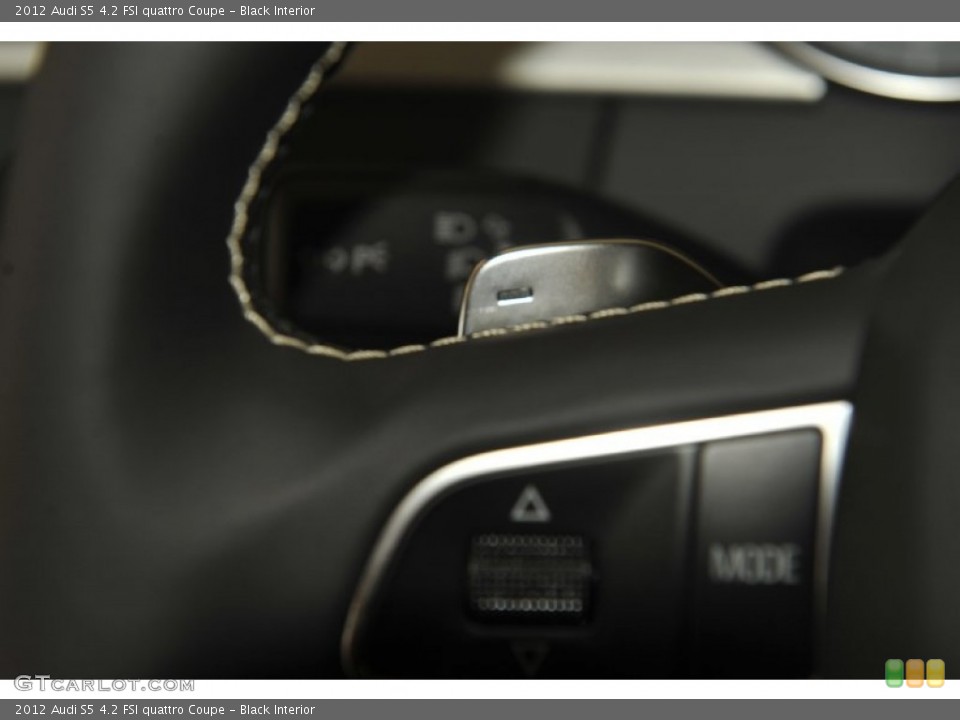 Black Interior Controls for the 2012 Audi S5 4.2 FSI quattro Coupe #55145090