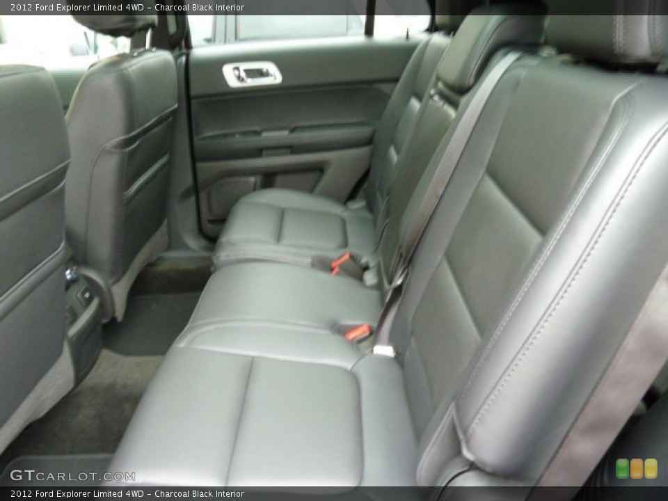 Charcoal Black Interior Photo for the 2012 Ford Explorer Limited 4WD #55146158