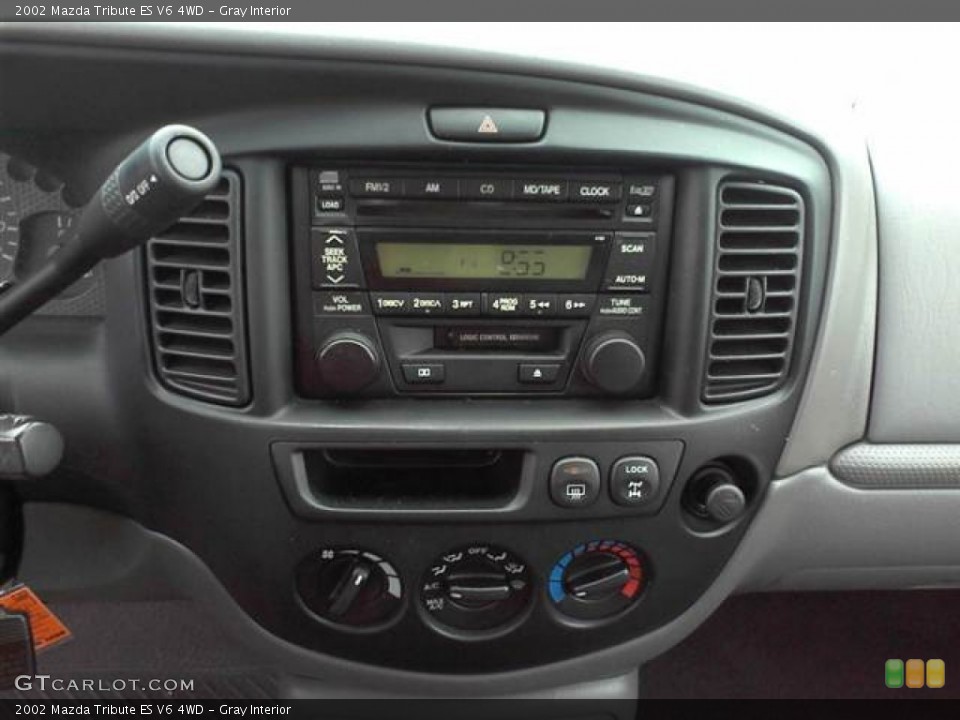 Gray Interior Controls for the 2002 Mazda Tribute ES V6 4WD #55147379
