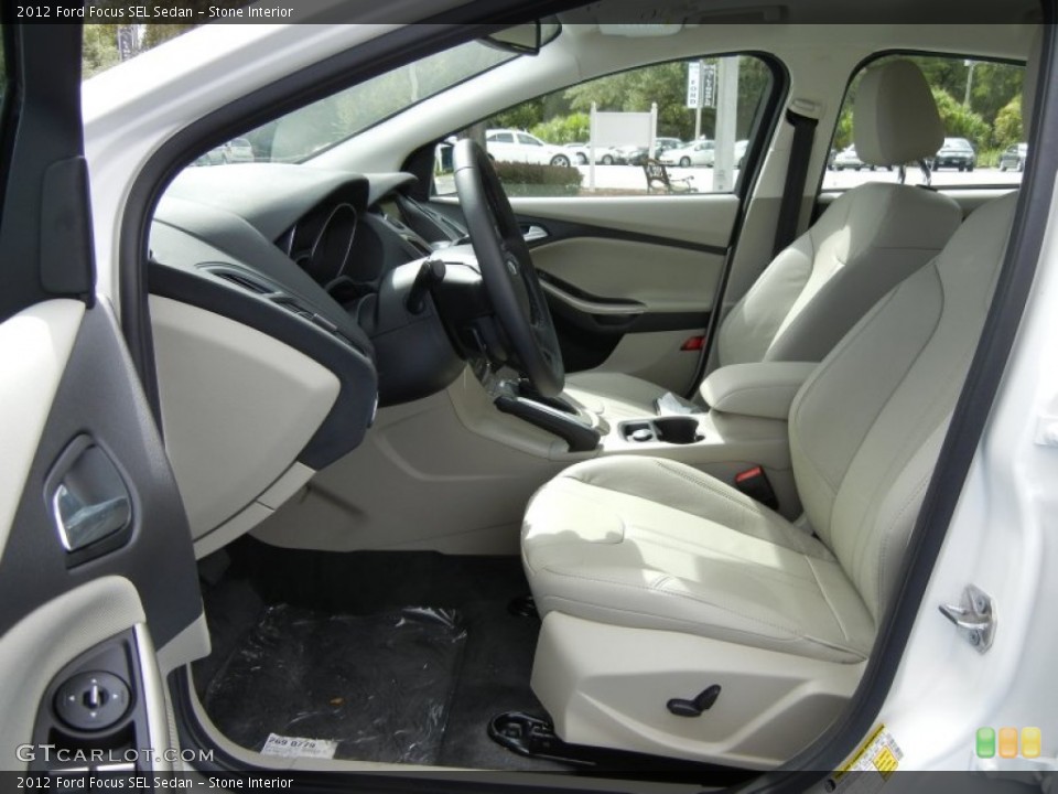 Stone Interior Photo for the 2012 Ford Focus SEL Sedan #55148744