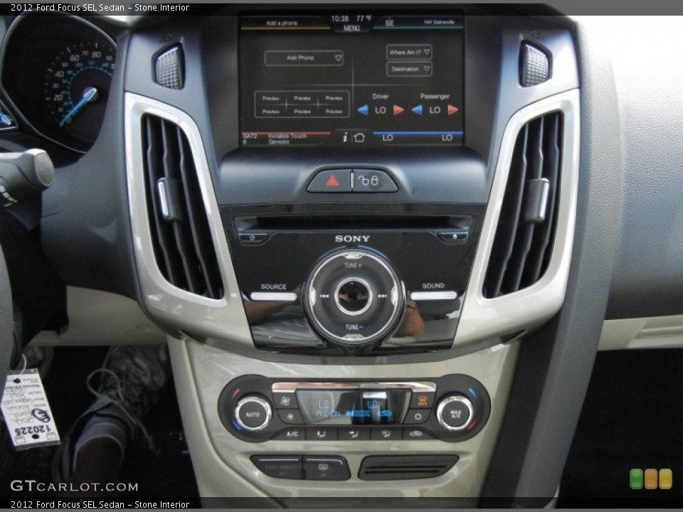 Stone Interior Controls for the 2012 Ford Focus SEL Sedan #55148894