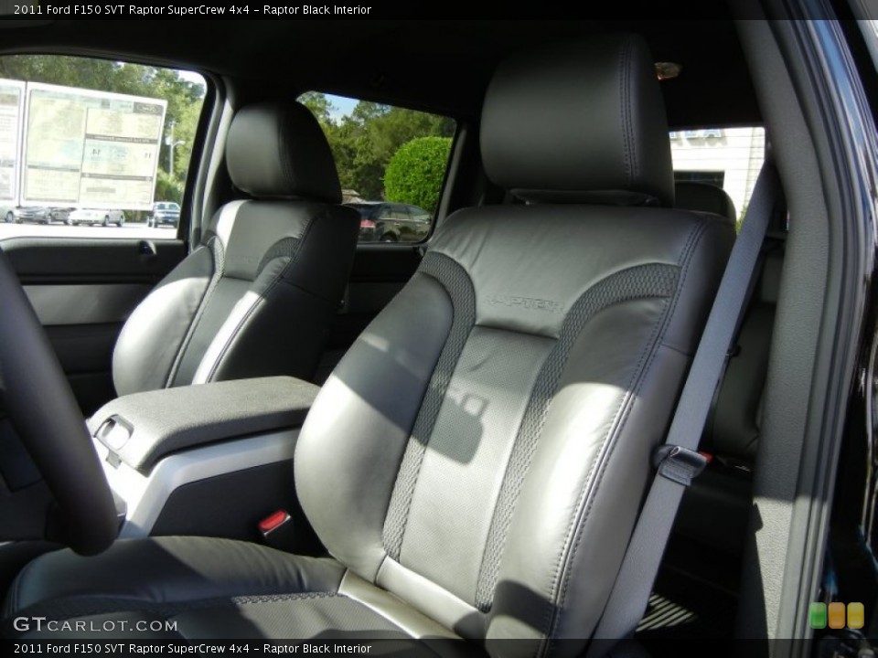 Raptor Black Interior Photo for the 2011 Ford F150 SVT Raptor SuperCrew 4x4 #55149317