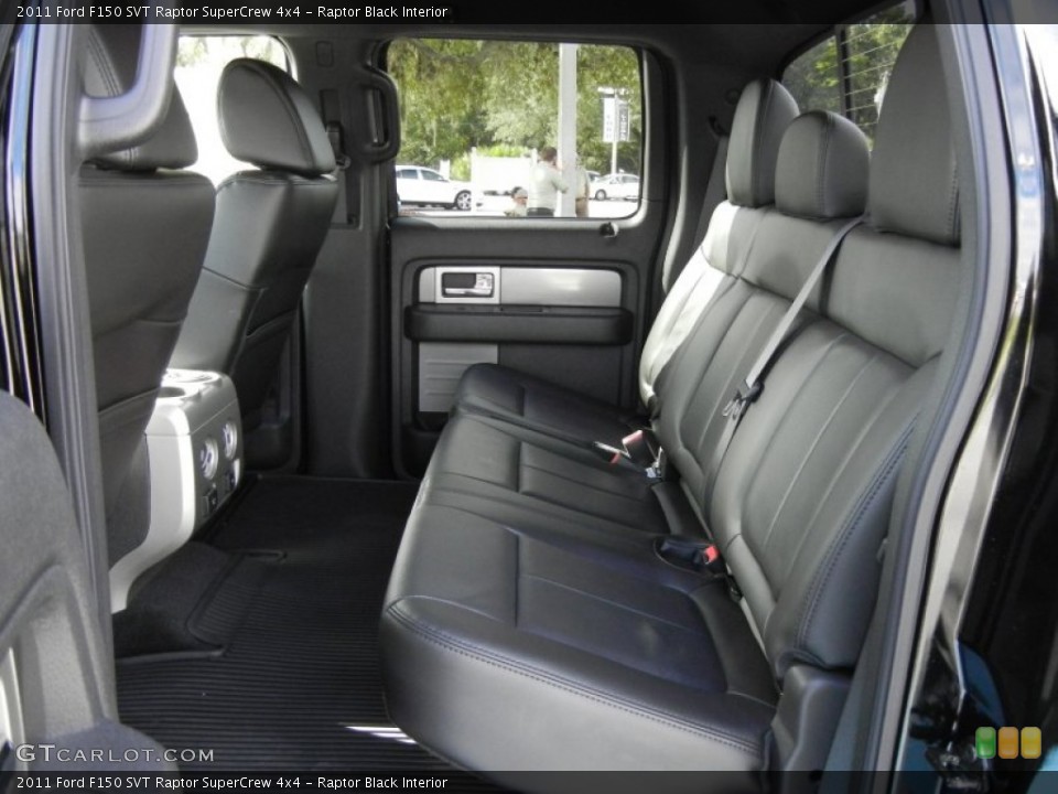 Raptor Black Interior Photo for the 2011 Ford F150 SVT Raptor SuperCrew 4x4 #55149323