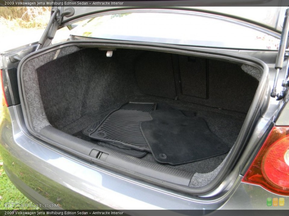 Anthracite Interior Trunk for the 2009 Volkswagen Jetta Wolfsburg Edition Sedan #55149732