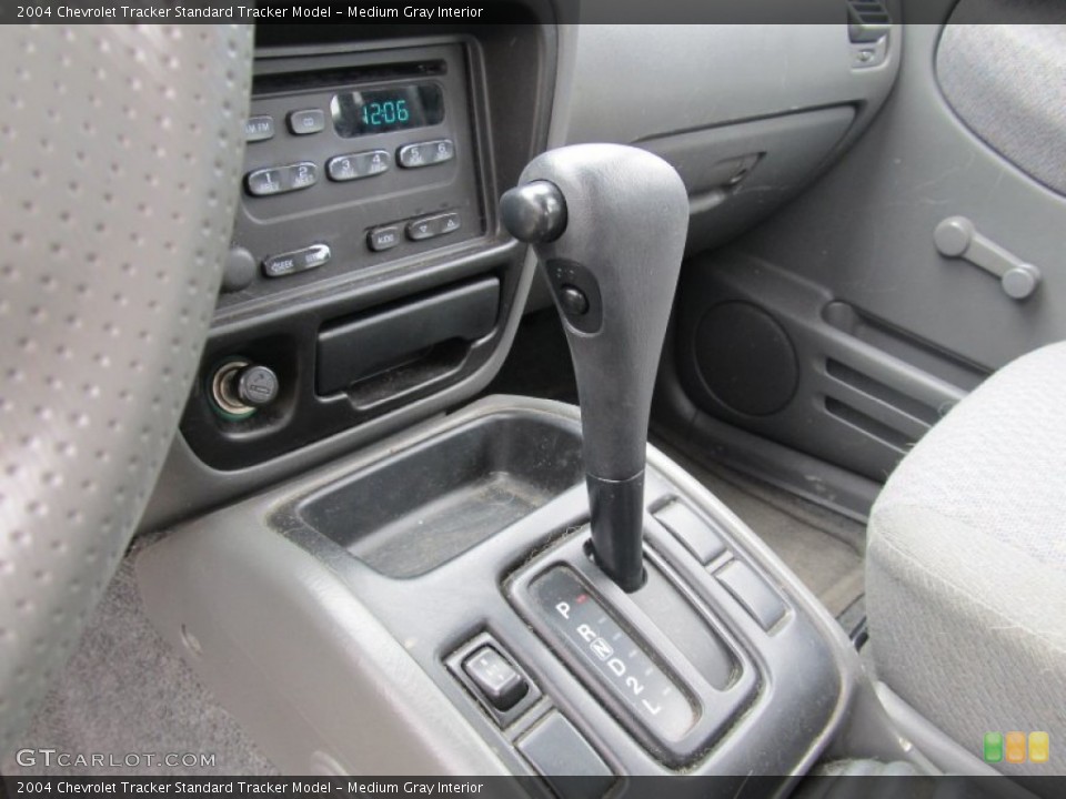 Medium Gray Interior Transmission for the 2004 Chevrolet Tracker  #55151018