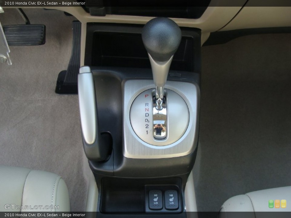 Beige Interior Transmission for the 2010 Honda Civic EX-L Sedan #55153547