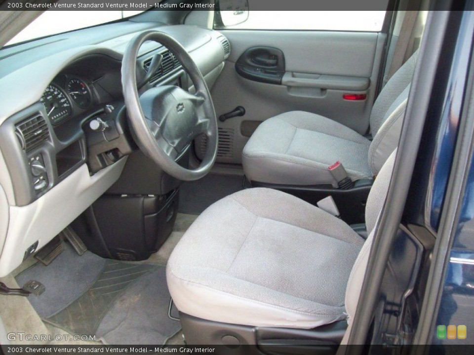 Medium Gray Interior Photo for the 2003 Chevrolet Venture  #55154171